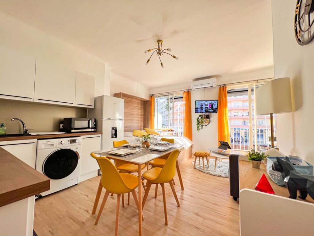 Appartement vue mer Parking privé Place Med Canet-en-Roussillon Esterno foto