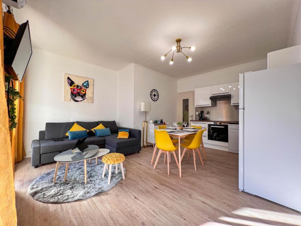 Appartement vue mer Parking privé Place Med Canet-en-Roussillon Esterno foto