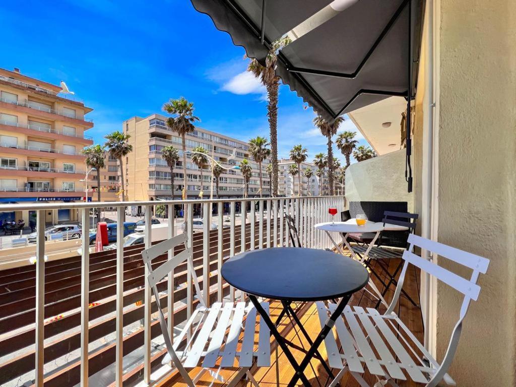 Appartement vue mer Parking privé Place Med Canet-en-Roussillon Esterno foto